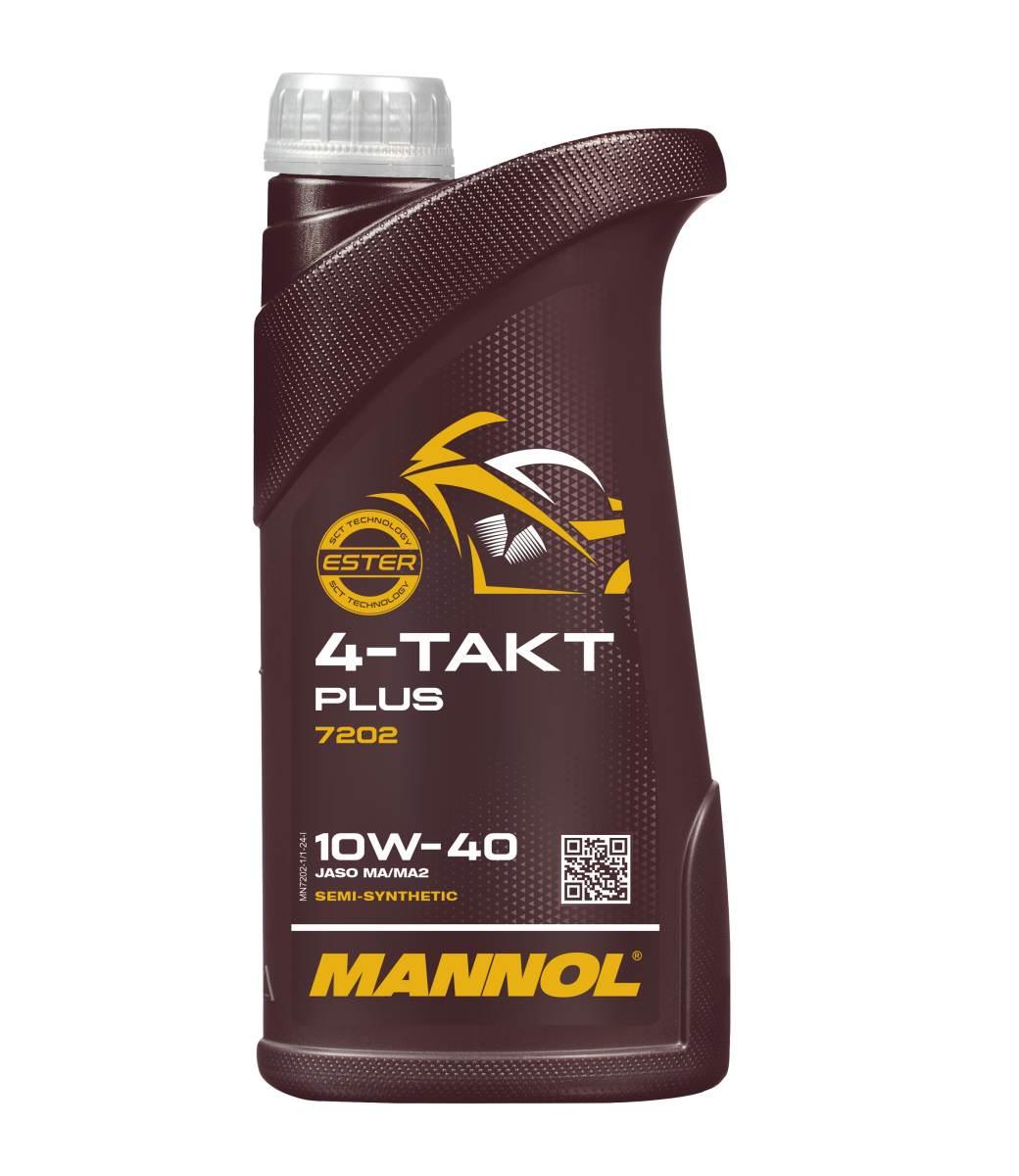 Olej silnikowy mannol 10w40 4t plus semisyntetyk 1l MN7202-1