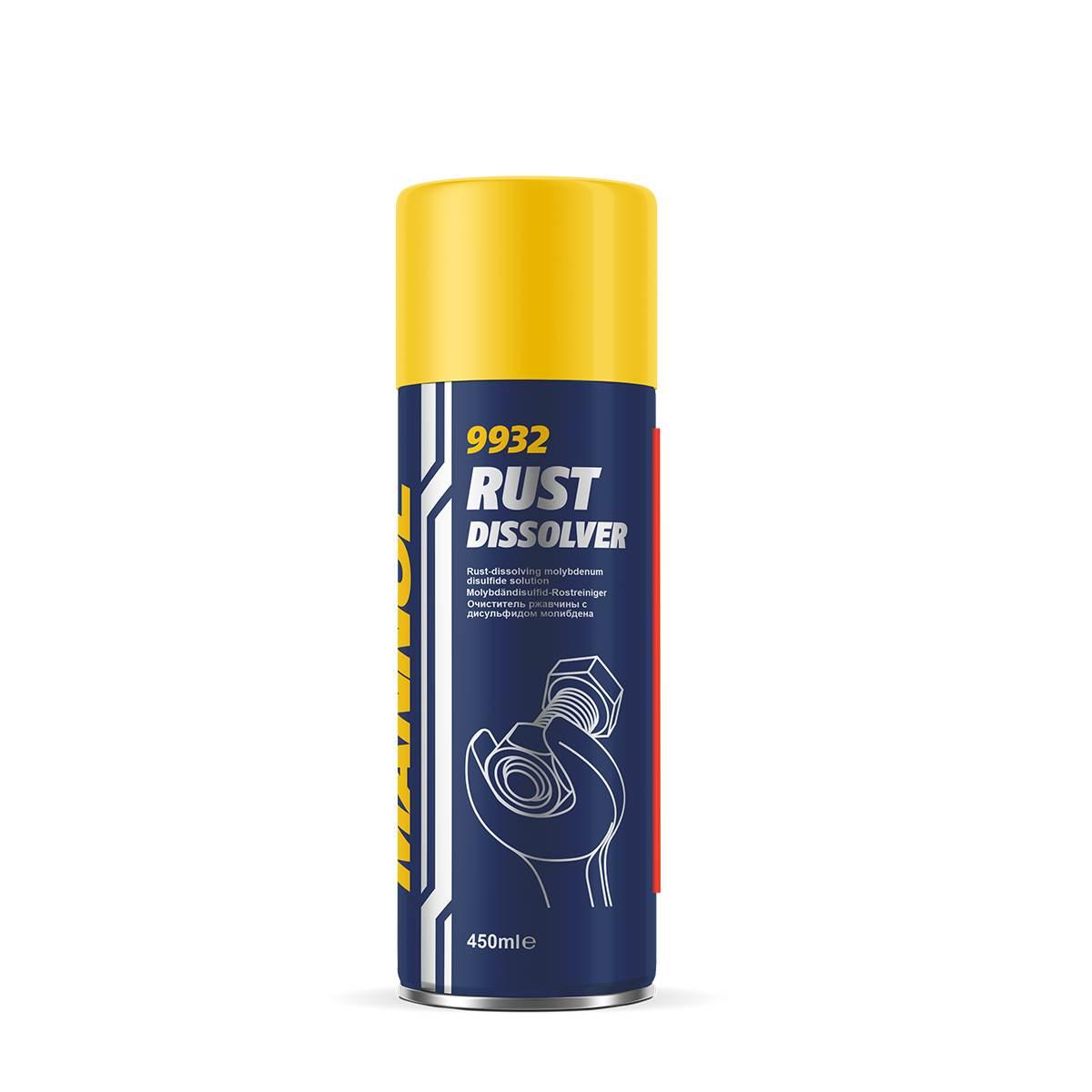 Odrdzewiacz z molibdenem mannol rust disolver 450ml MN9932
