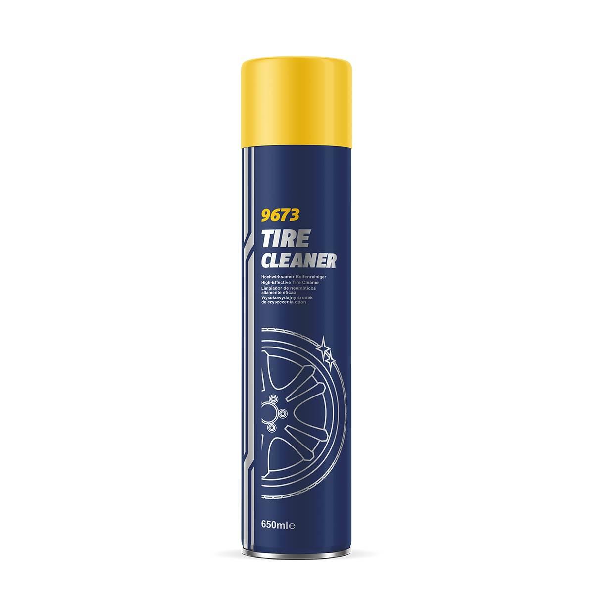 Pianka do czyszczenia opon mannol tire cleaner 500ml MN9673