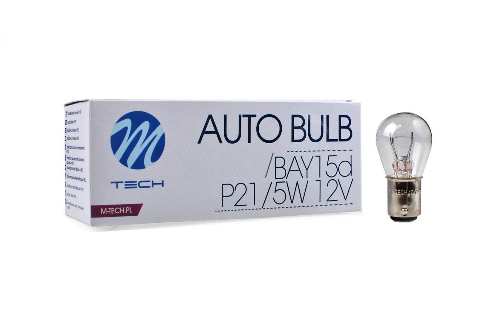 Żarówka m-tech p21/5w 1157 12v 21/5w bay15d Z15 - zdjęcie 2