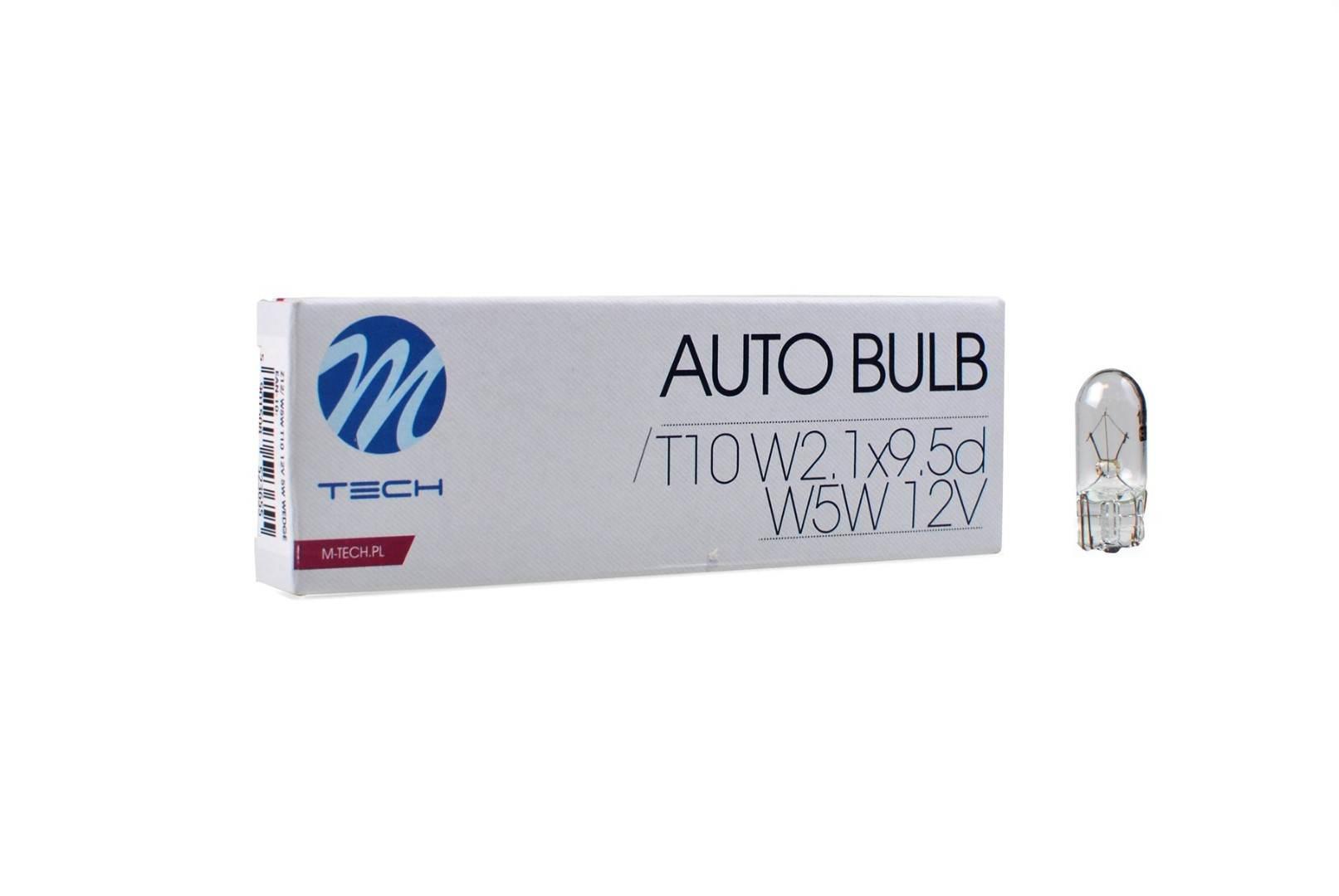 Żarówka m-tech w5w t10 12v 5w w2.1x9.5d Z12 - zdjęcie 2