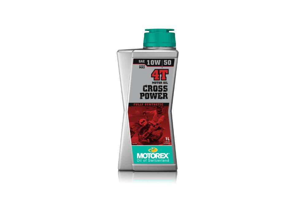 Olej silnikowy motorex cross power 4t 10w50 jaso ma2 syntetyczny 1l