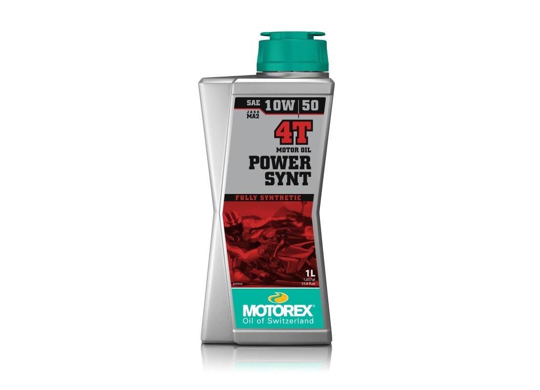 Olej silnikowy motorex power synt 4t 10w50 syntetyczny jaso ma2 1l tory