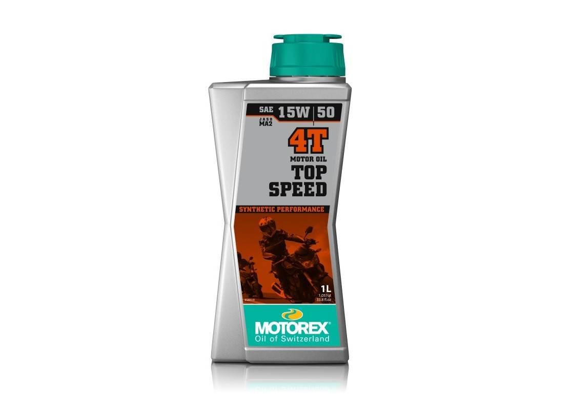 Olej silnikowy motorex top speed 4t 15w50 jaso ma2 syntetyczny 1l 308096