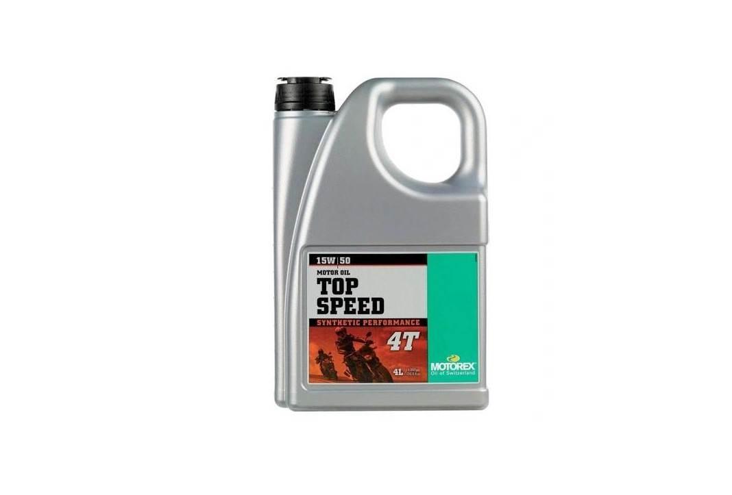 Olej silnikowy motorex top speed 4t 15w50 jaso ma2 syntetyczny 4l 304975