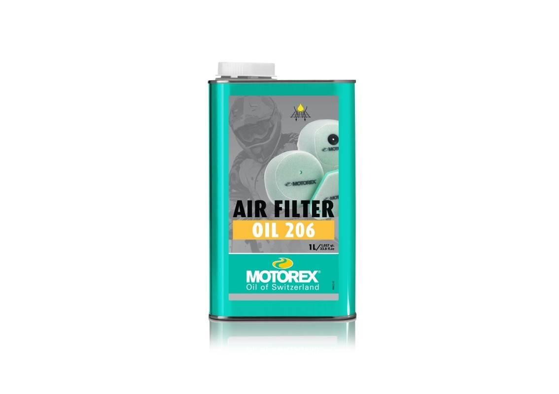 Olej (płyn) do nasączania filtrów powietrza motorex air filter oil 206 1l