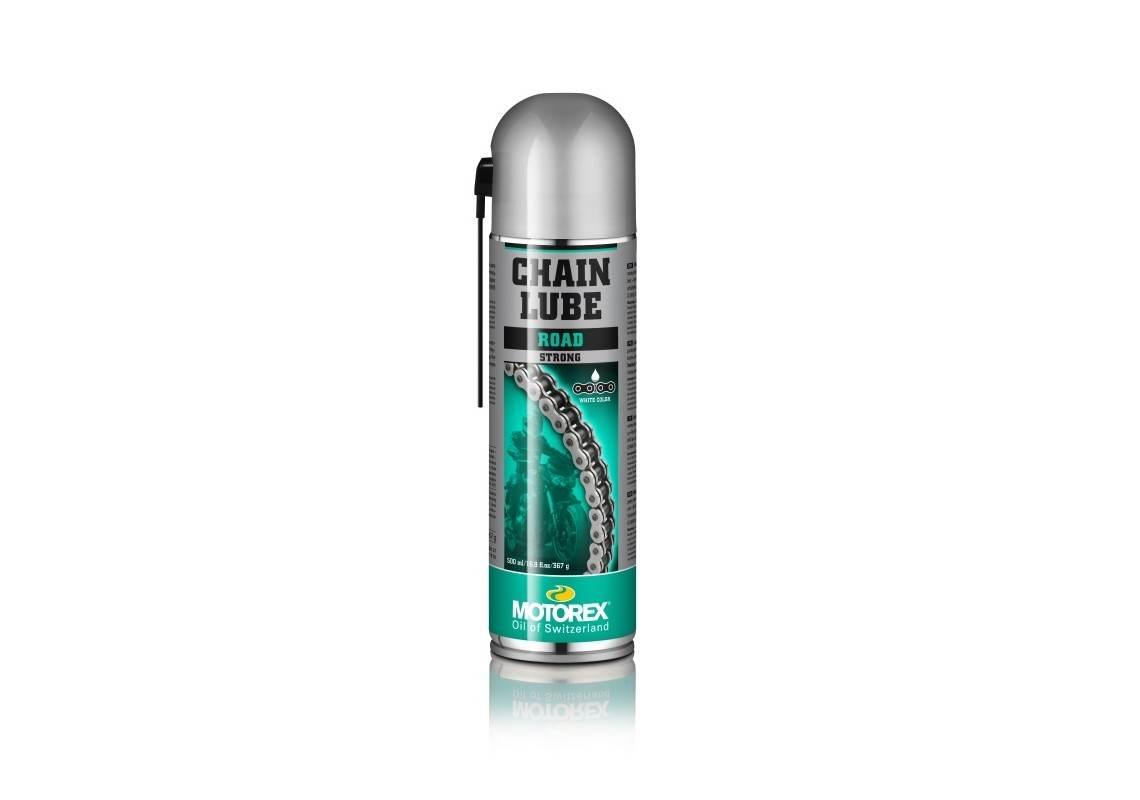 Smar do łańcucha motorex chain lube road strong biały 500 ml 302347