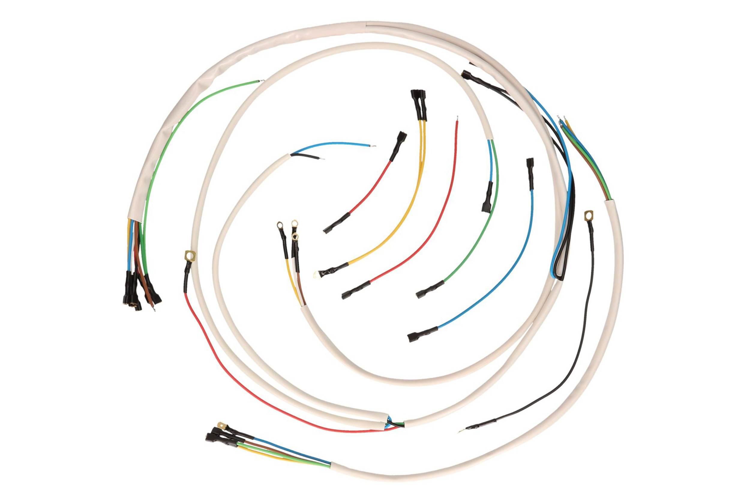 Instalacja elektryczna - wiązka wsk 125 m06-b3 biała wiązka 80997