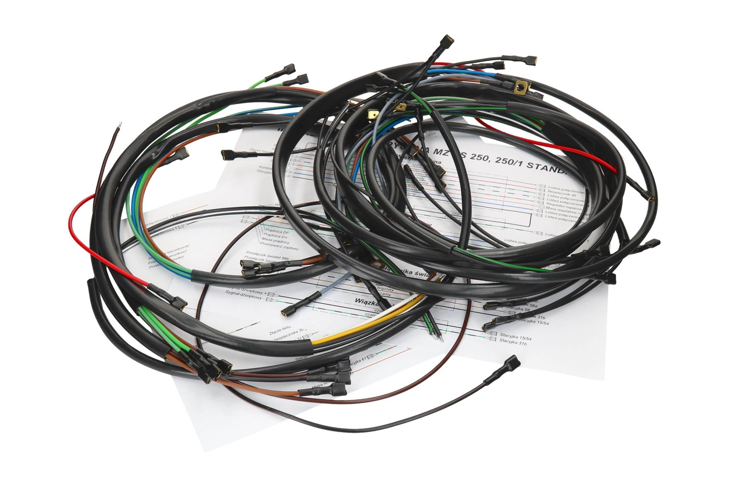 Instalacja elektryczna - wiązka mz ts 250 250/1 327507 - zdjęcie 3