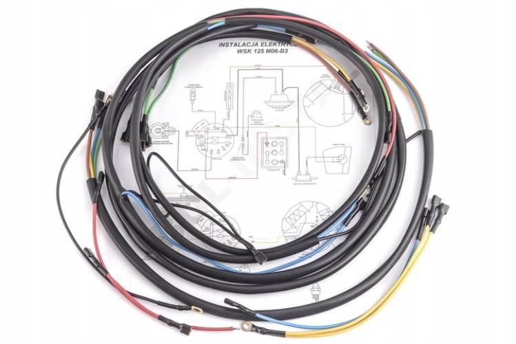 Instalacja elektryczna - wiązka wsk 125 m06 b3 80902