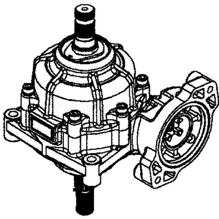 Przekładnia kierownicza eps kymco mxu 700 53260-AAJ5-E01