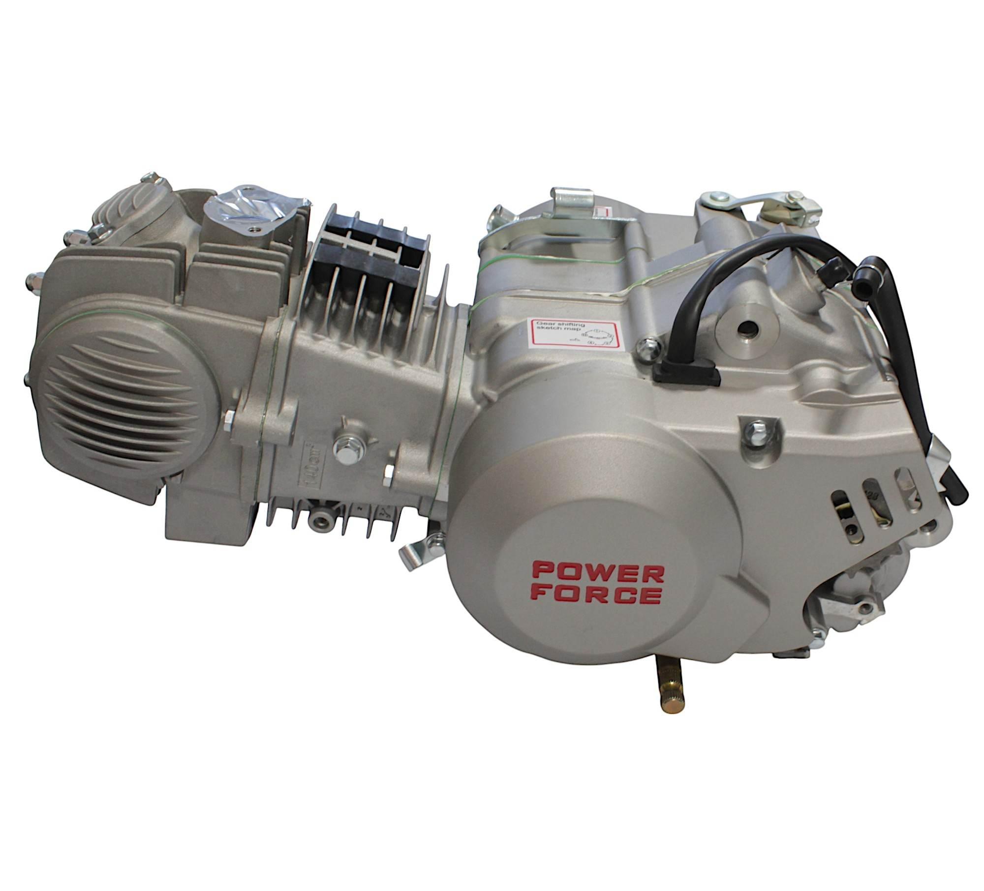 Silnik power force kompletny w063 yx140 140ccm PF 10 101 1020 - zdjęcie 3