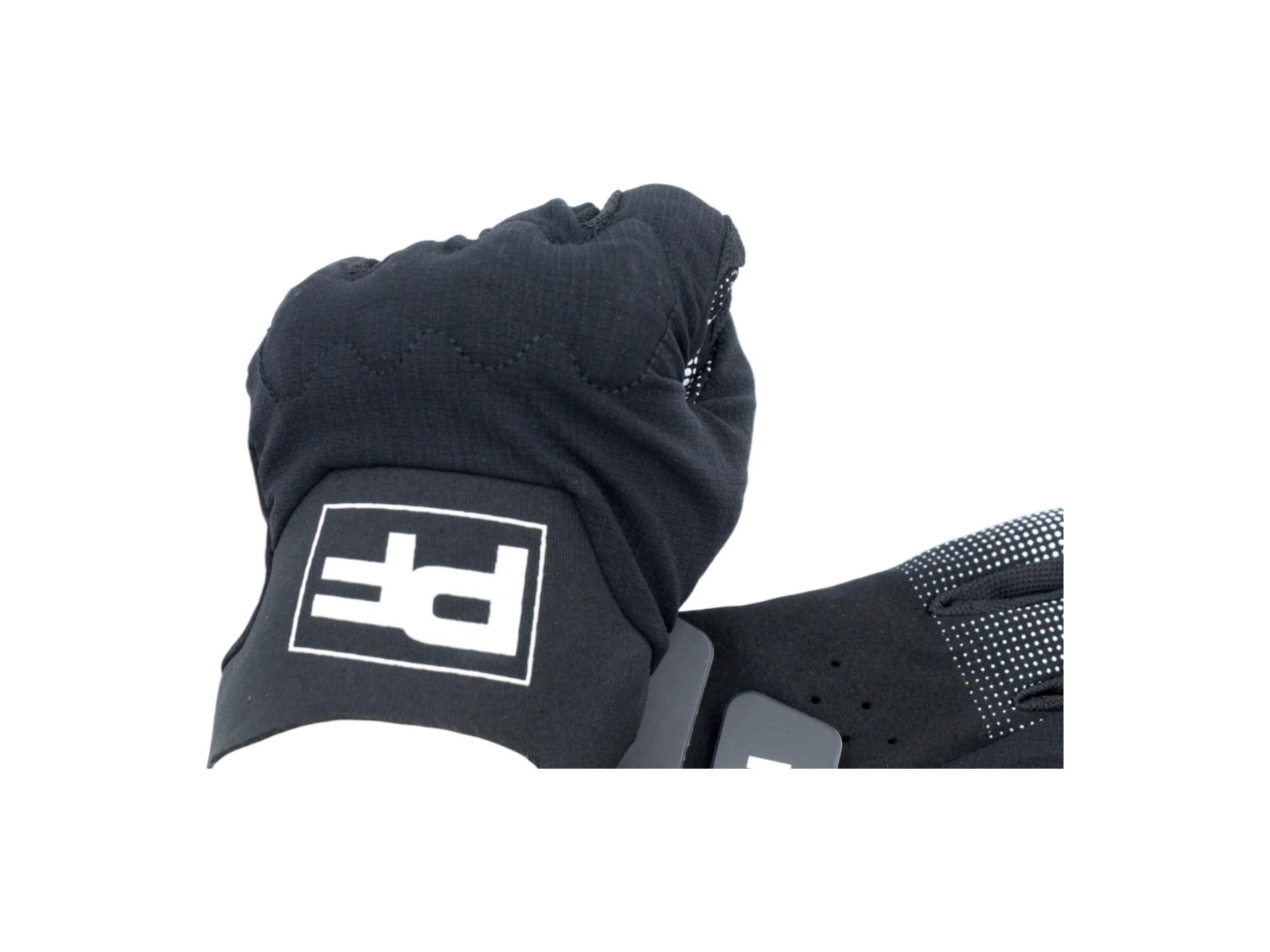Rękawice motocyklowe pwoer force enduro cross quad spandex czarne l - zdjęcie 4