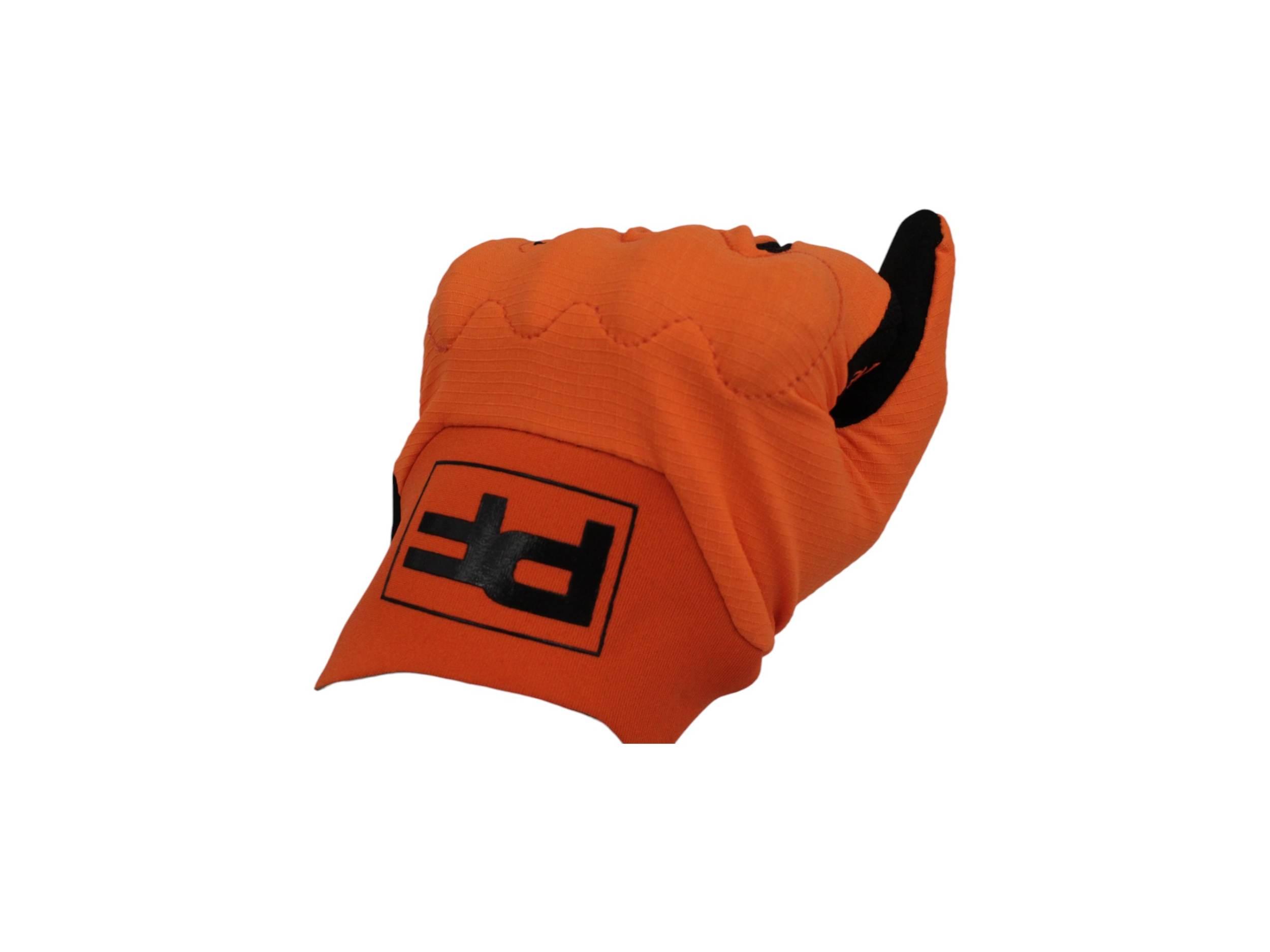 Rękawice motocyklowe power force enduro cross quad spandex pomarańczowo - zdjęcie 5