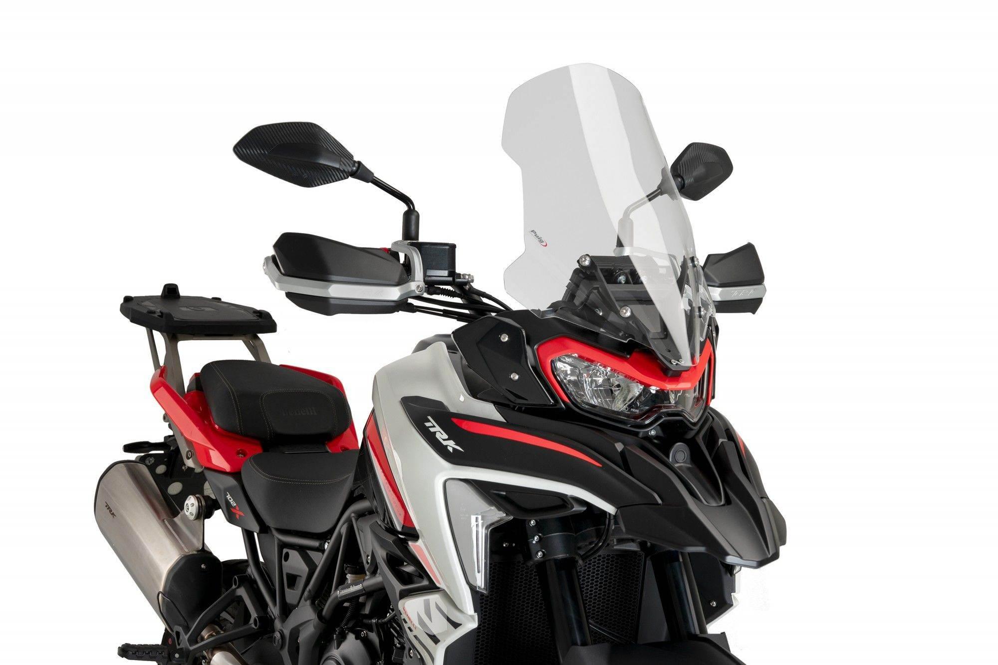 Szyba turystyczna puig do benelli trk702 / trk702x 2023-2024 przezroczysta