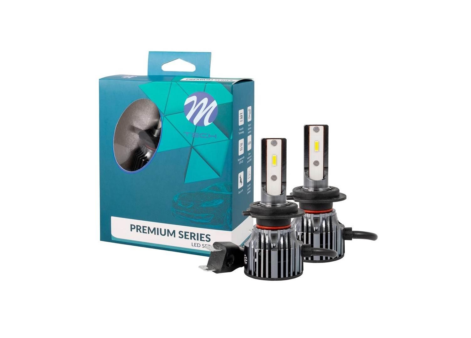 Żarówka dioda led set lsg7 h7 csp 1860 m-tech premium zestaw do konwersji 2