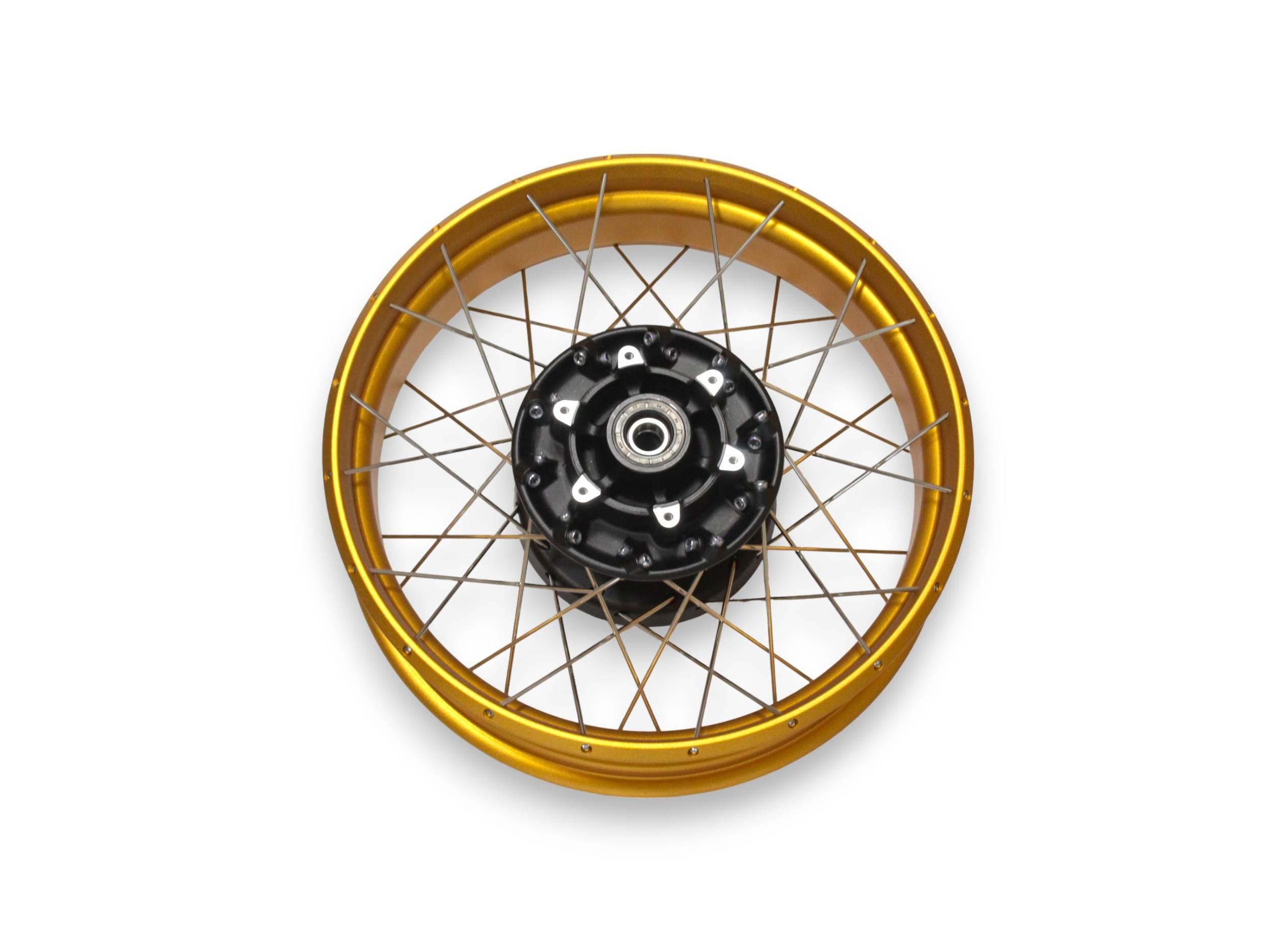 Felga tylnego koła szprychowana złota srt550x svt650x 54100P16004Z-QJ