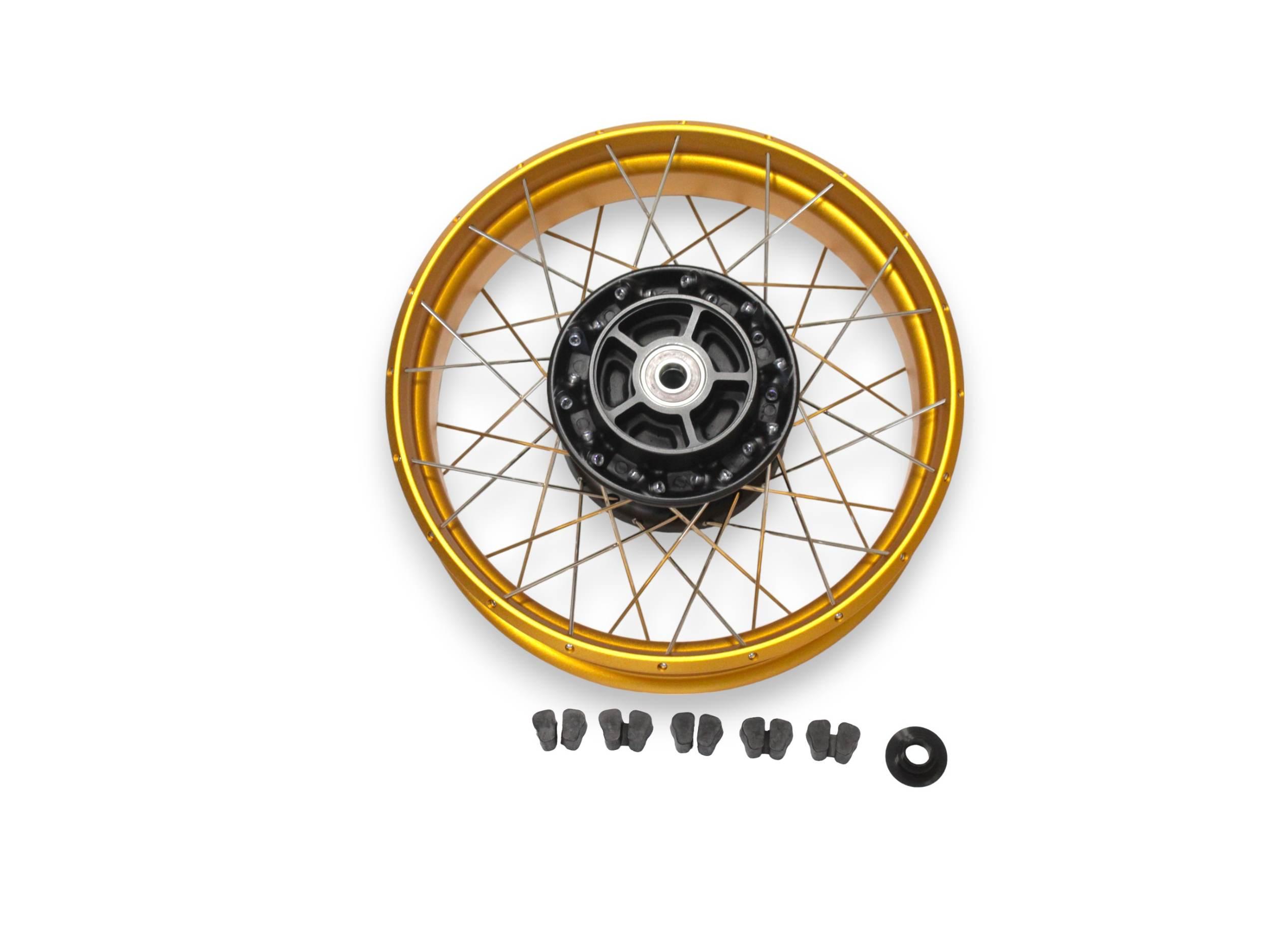 Felga tylnego koła szprychowana złota srt550x svt650x 54100P16004Z-QJ - zdjęcie 2