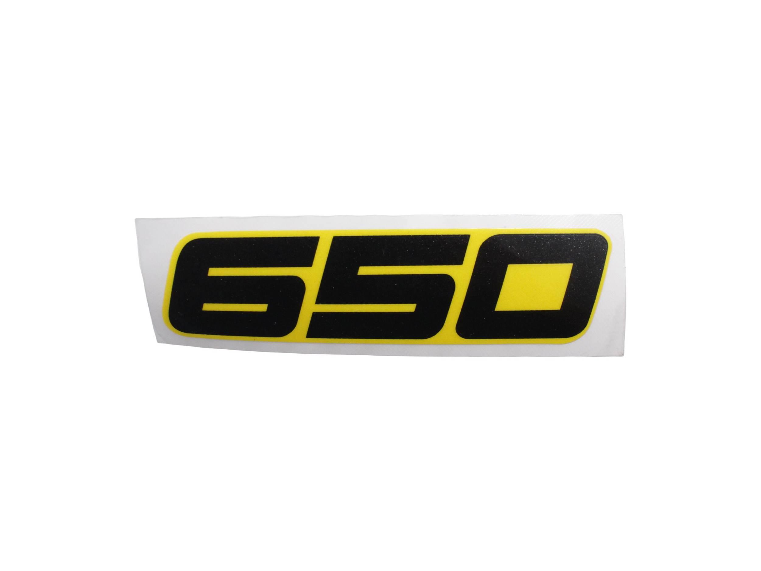 Naklejka błotnika przedniego nj03 "650" lewa svt650 05501P83NJ03-QJ