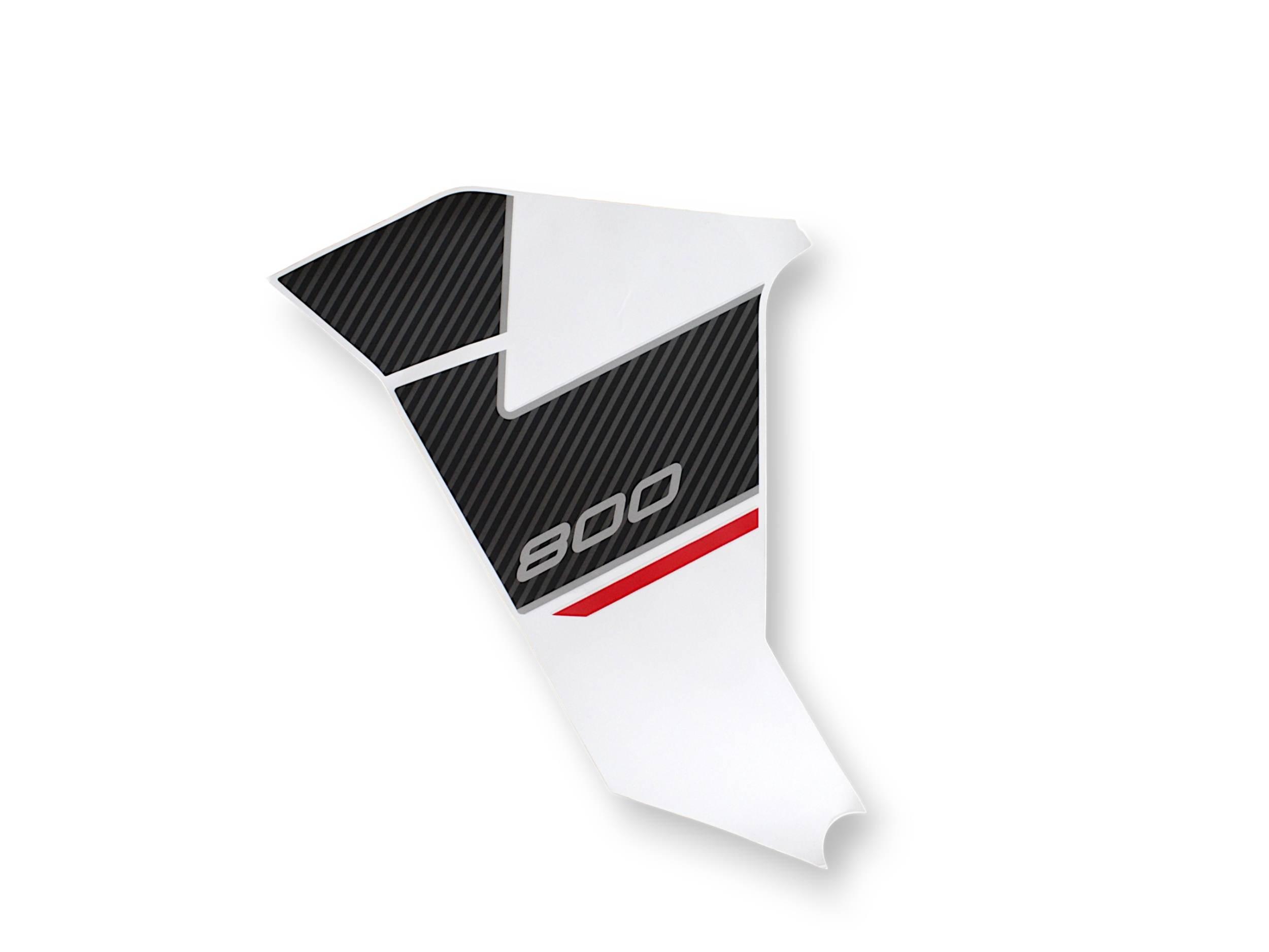 Naklejka bw00 "800" osłony przedniej lewej srt800s srt800sx