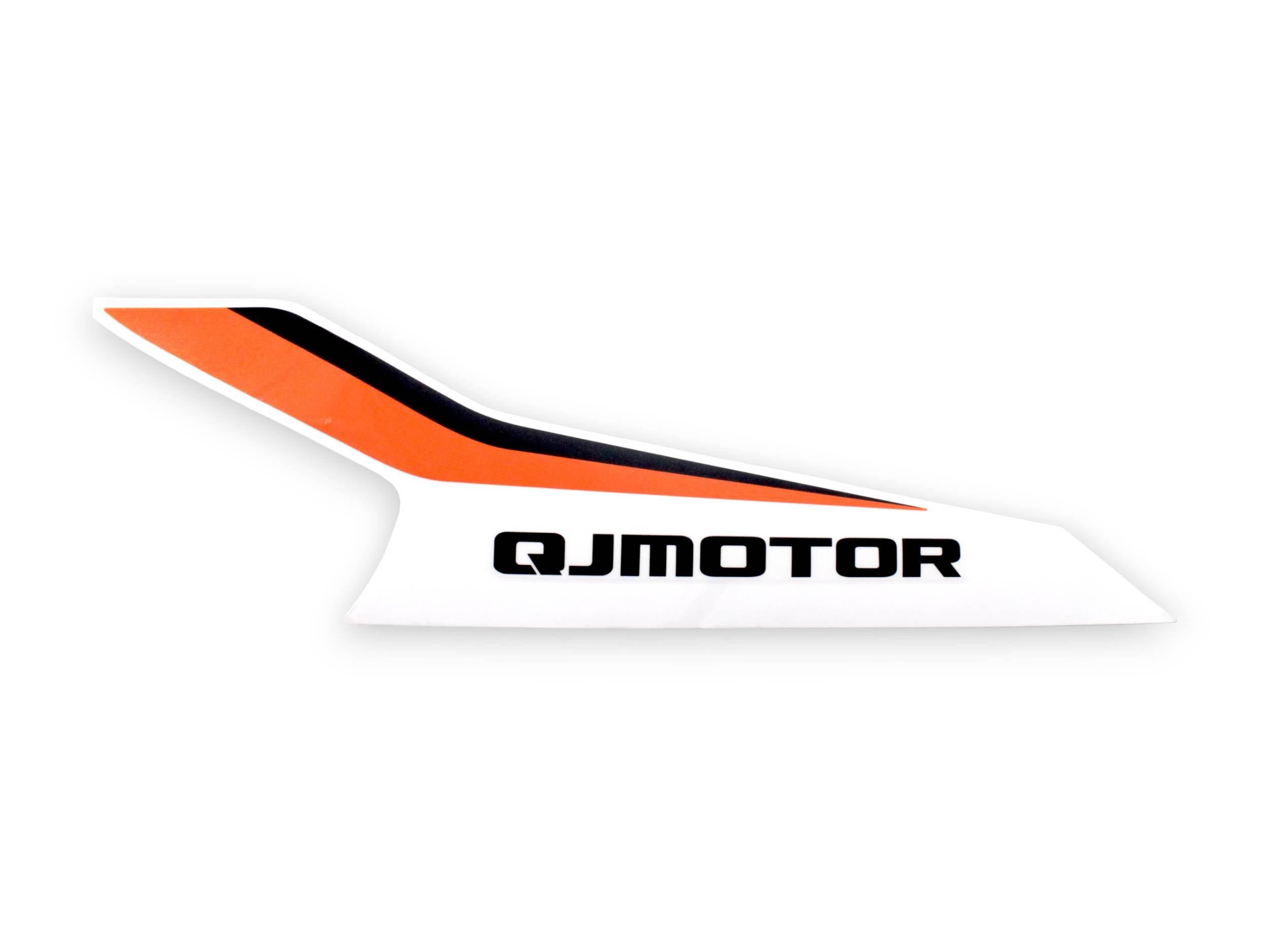 Naklejka osłony zbiornika paliwa "qjmotor" prawa wn00 trx125