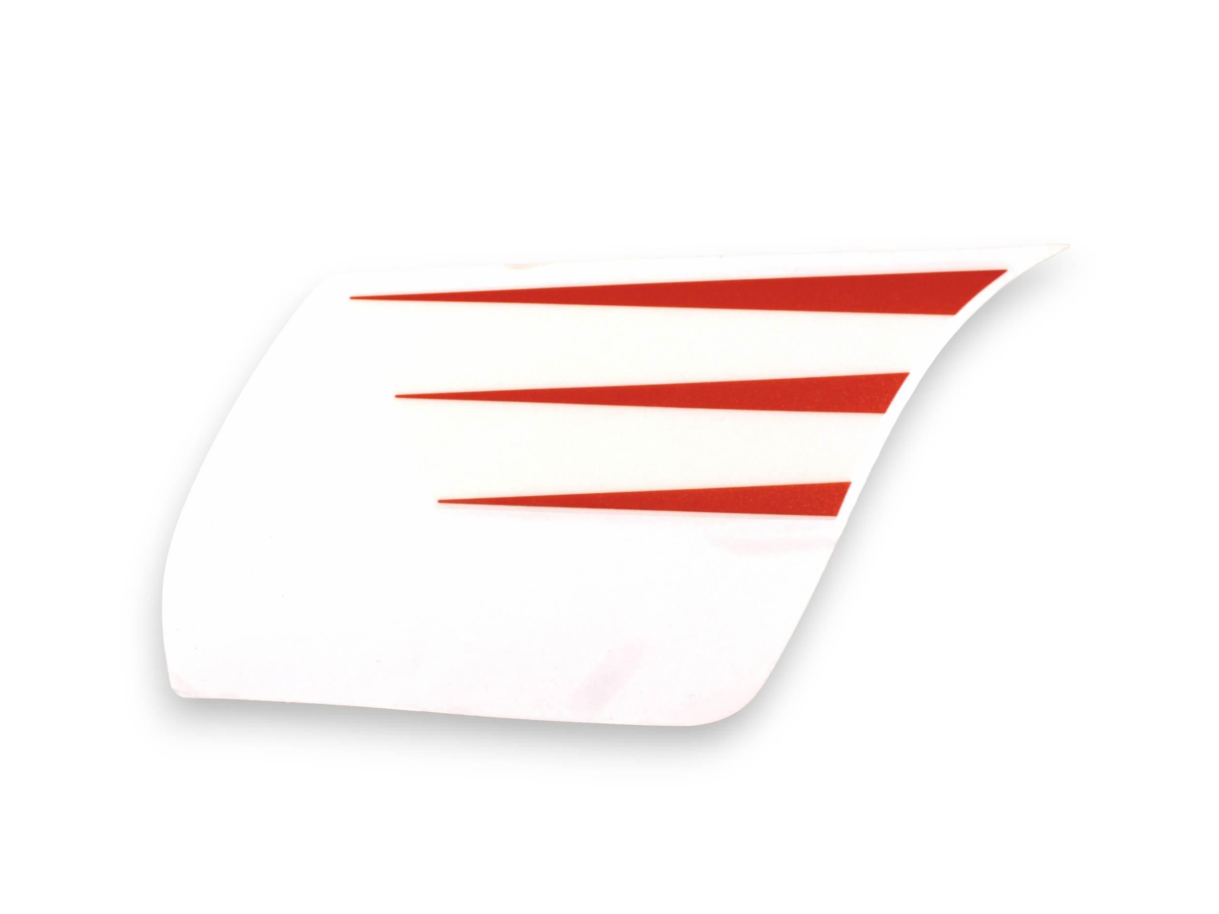 Naklejka osłony zbiornika paliwa "trx" prawa wn00 trx125 05534U53WN00-QJ