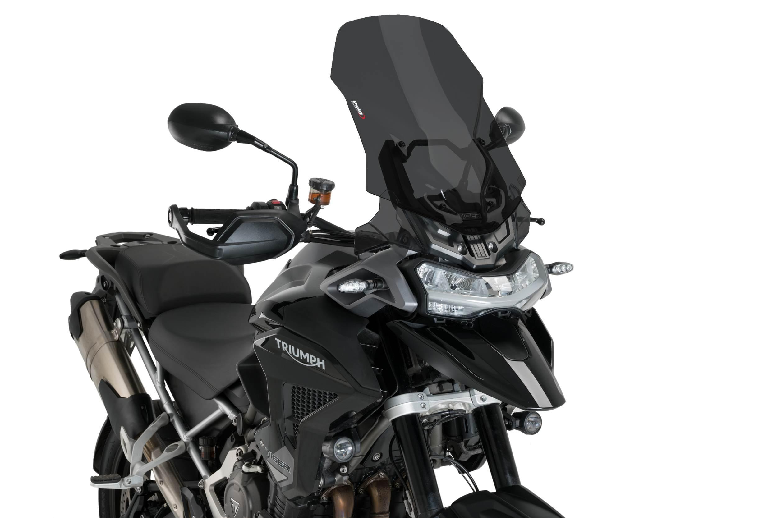 Szyba turystyczna puig do triumph tiger 1200 22-25 mocno przyciemniona