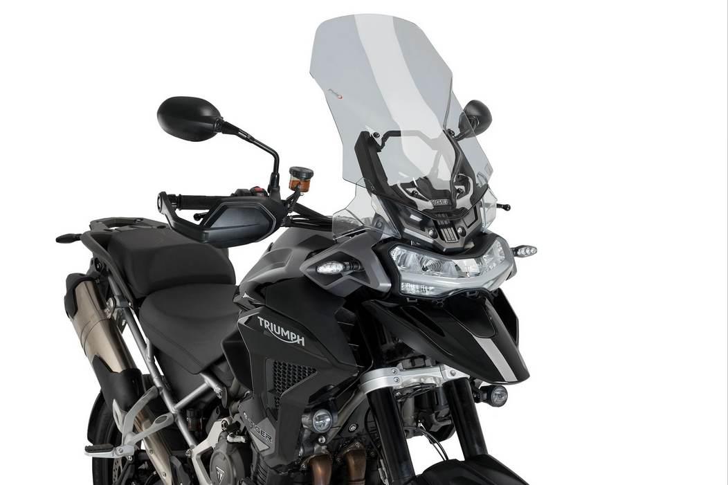 Szyba turystyczna puig do triumph tiger 1200 22-25 lekko przyciemniona