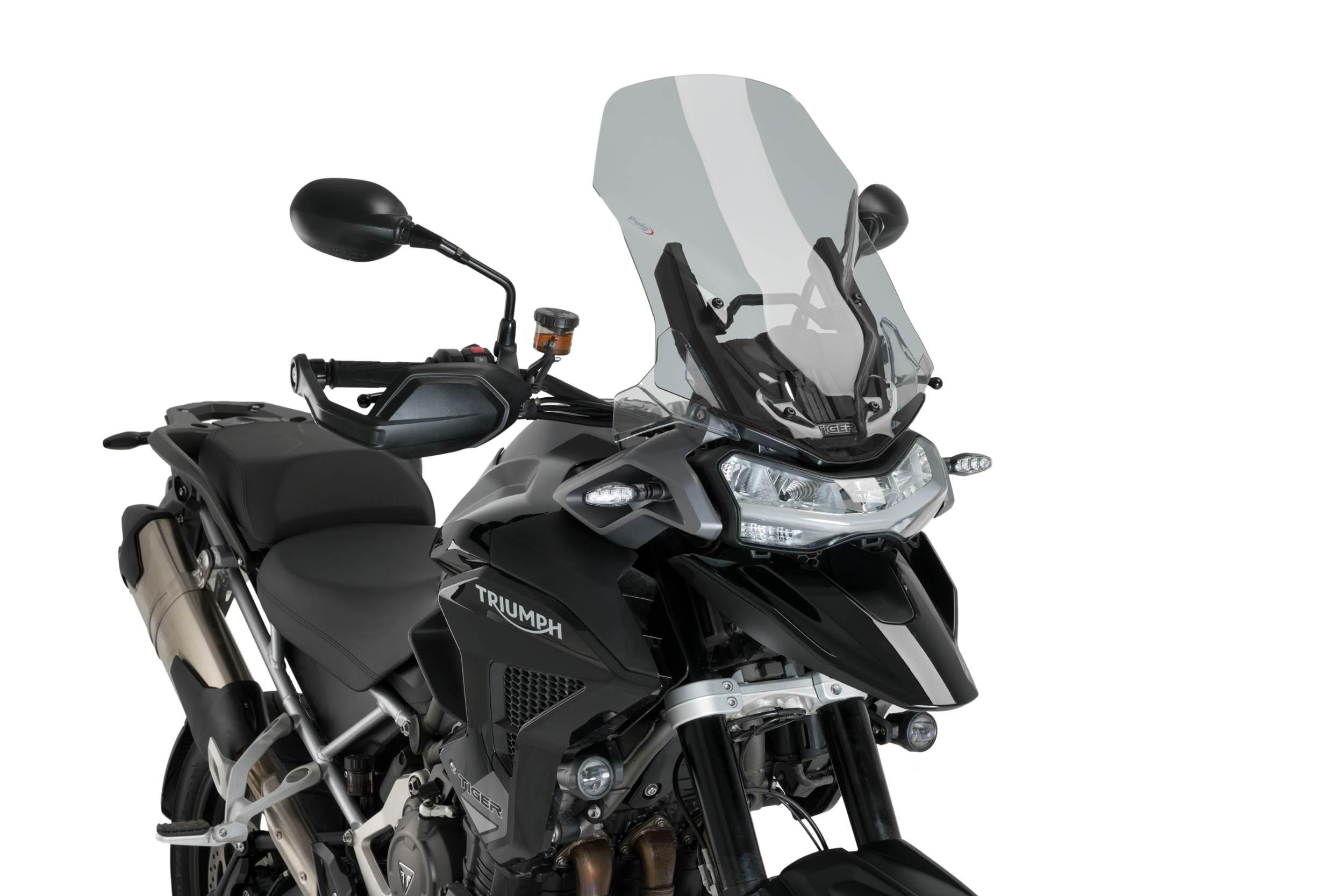 Szyba turystyczna puig do triumph tiger 1200 22-25 lekko przyciemniona - zdjęcie 2