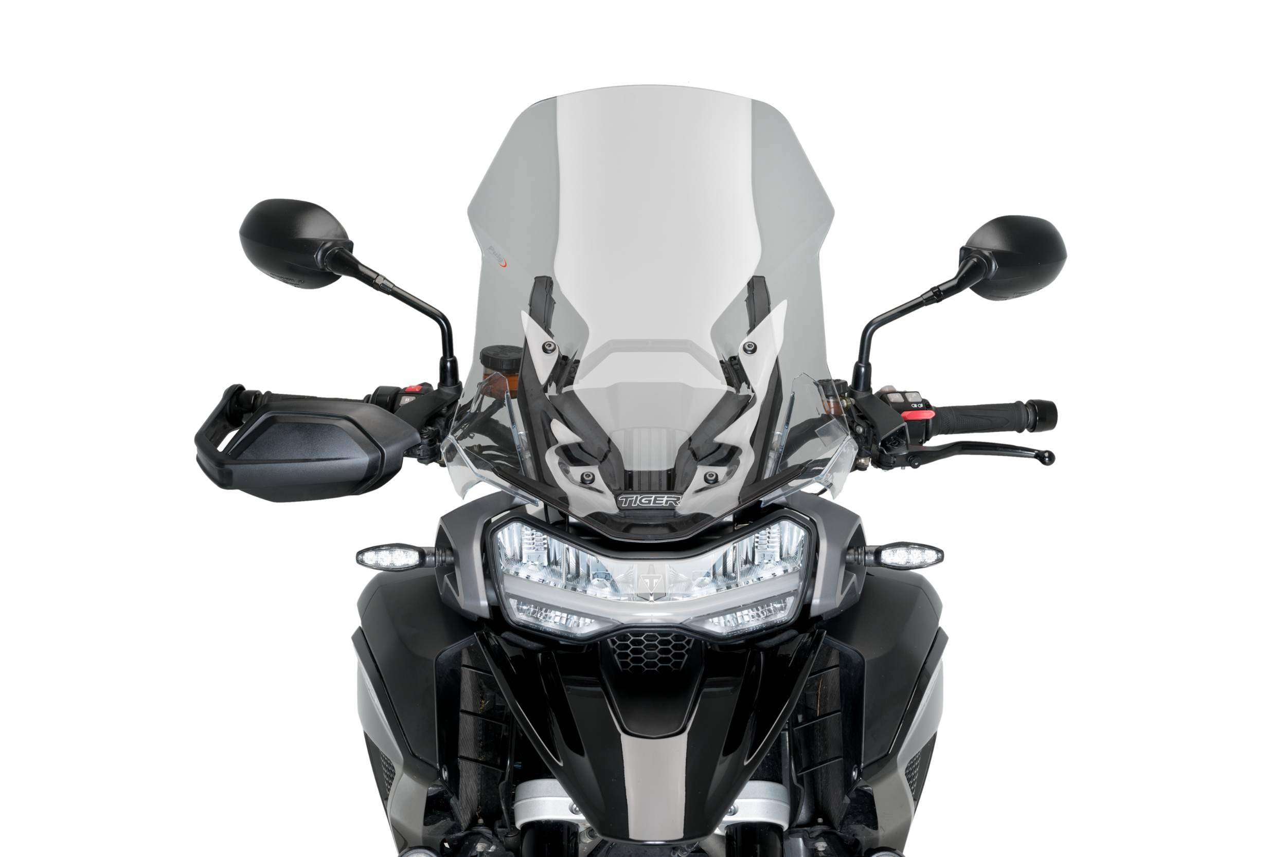 Szyba turystyczna puig do triumph tiger 1200 22-25 lekko przyciemniona - zdjęcie 4