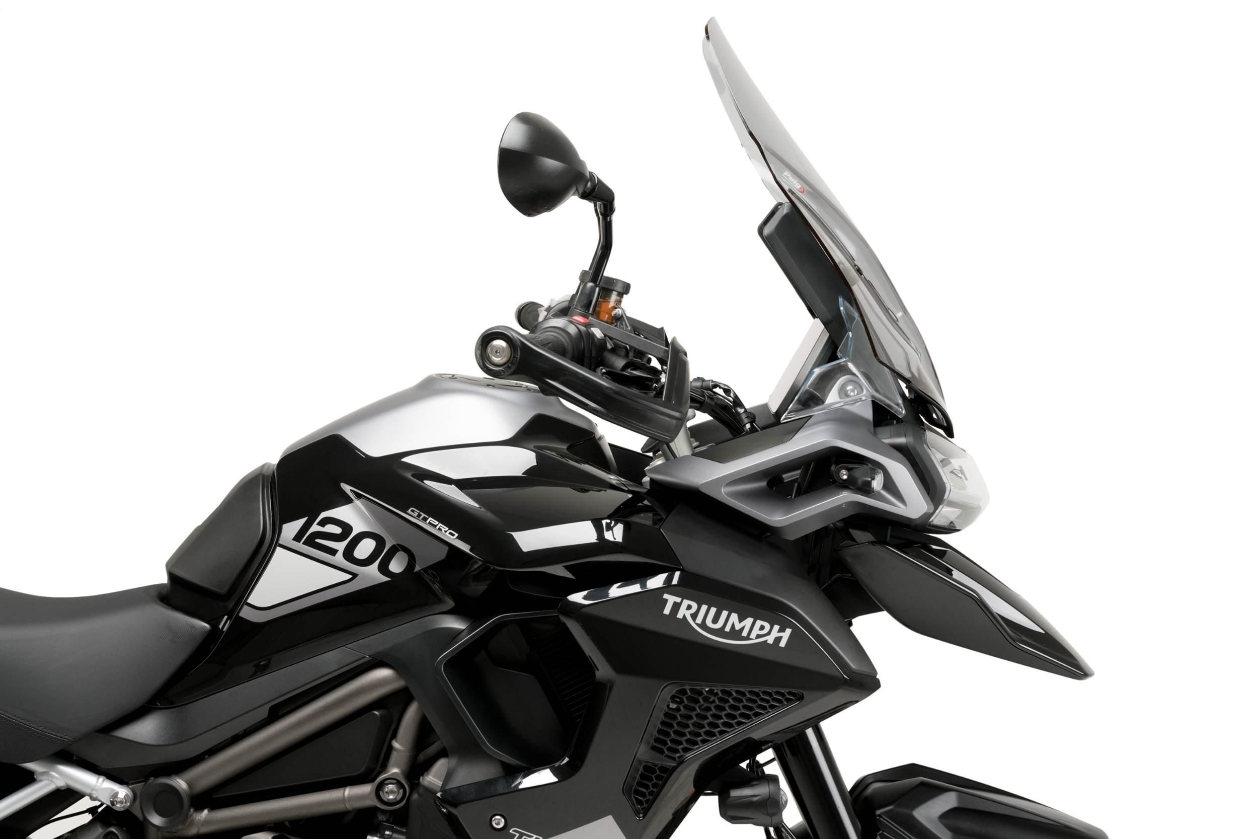 Szyba turystyczna puig do triumph tiger 1200 22-25 lekko przyciemniona - zdjęcie 5