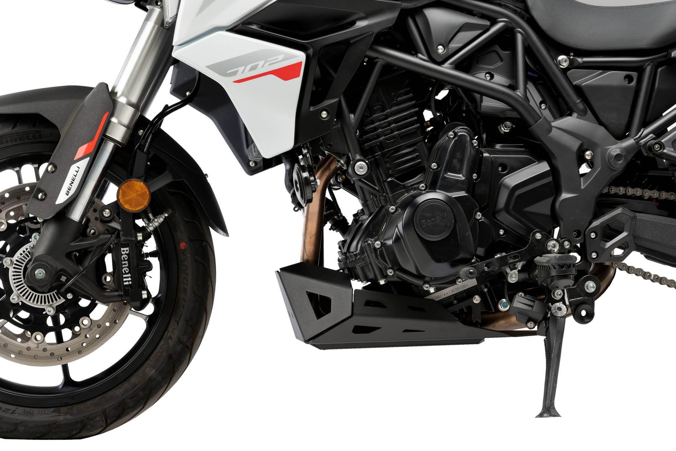 Osłona silnika benelli trk702x trk702 2024 czarna 21830N - zdjęcie 2