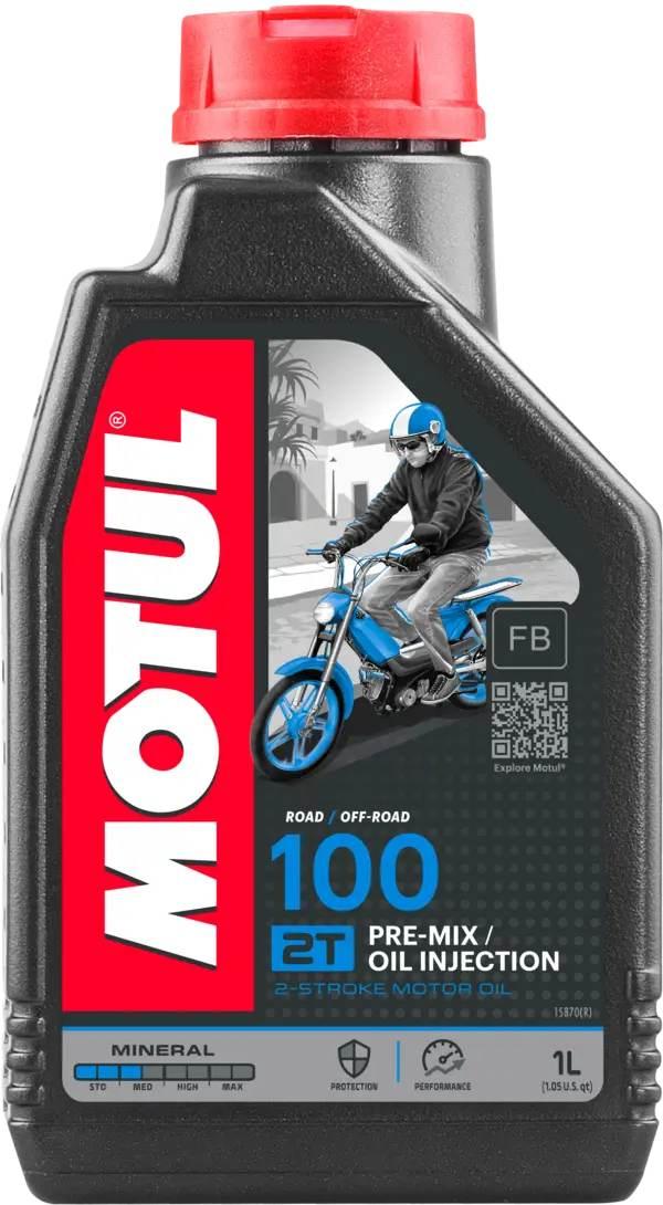 Olej silnikowy motul 100 2t mineralny 1l OLM0099