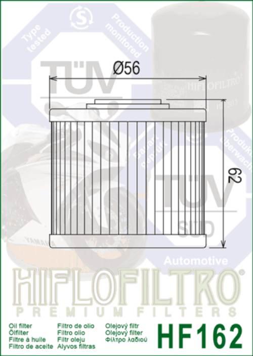 Filtr oleju hiflo hf162 bmw r 1300 gs '22-'24 - zdjęcie 2