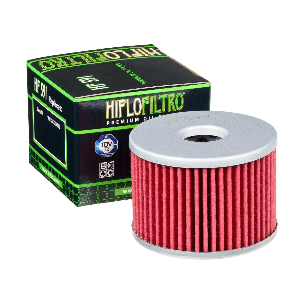 Filtr oleju hiflo hf591 benelli bn 125 '17-'22, tnt 125 '17-'24