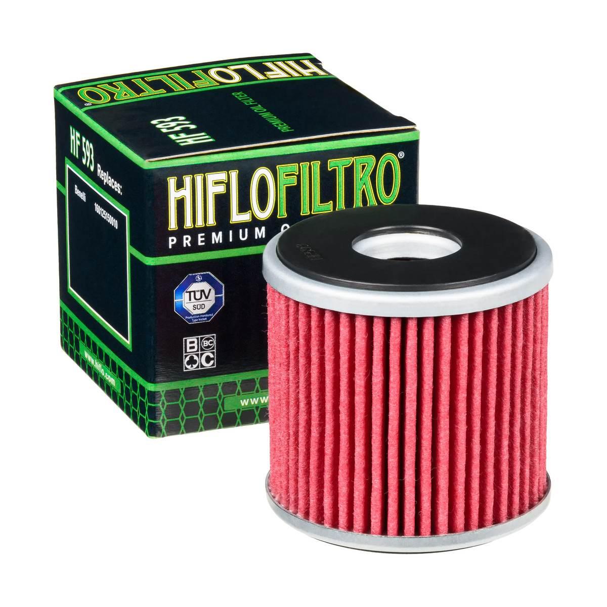 Filtr oleju hiflo hf593 benelli bn 250 16-'18, trk 250 '18-'24, leoncio 250