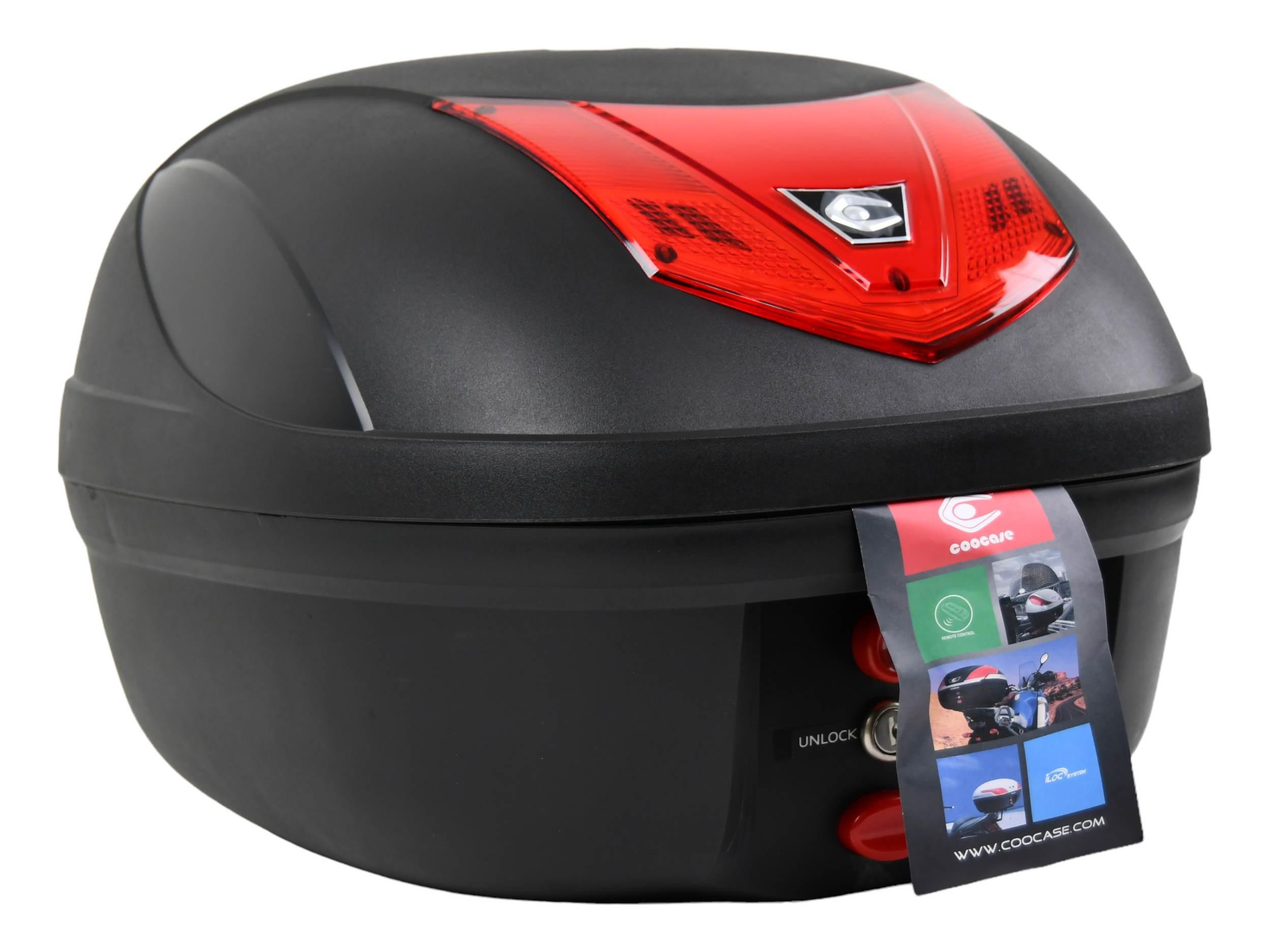 Kufer centralny coocase 28l czerwony odblask S28-B-R - zdjęcie 4