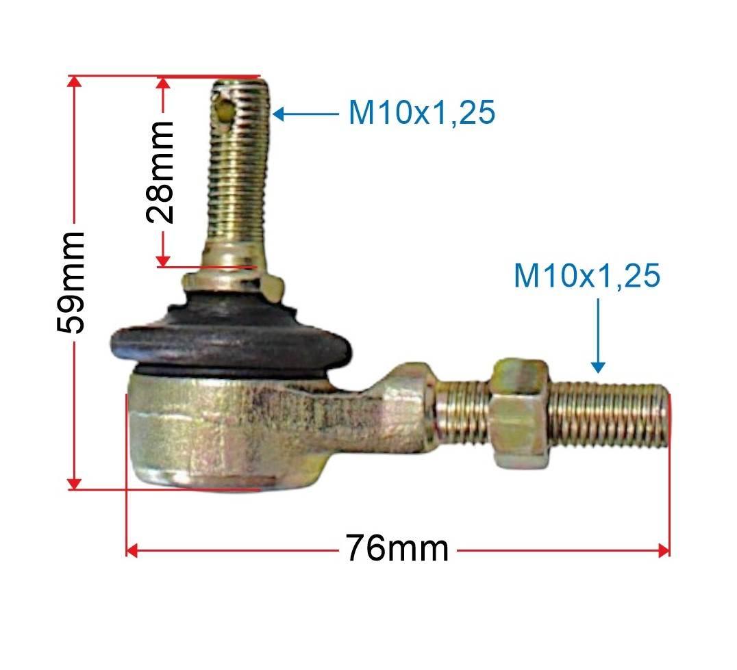Zestaw naprawczy przedniego zawieszenia power force kpl atv 150/200/250 - zdjęcie 4