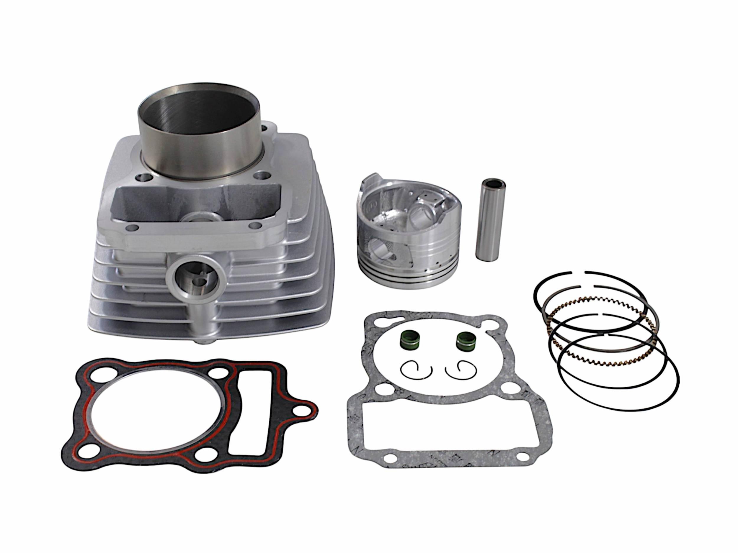 Cylinder żeliwny power force cross atv loncin 200 63,00mm 4t - zdjęcie 2