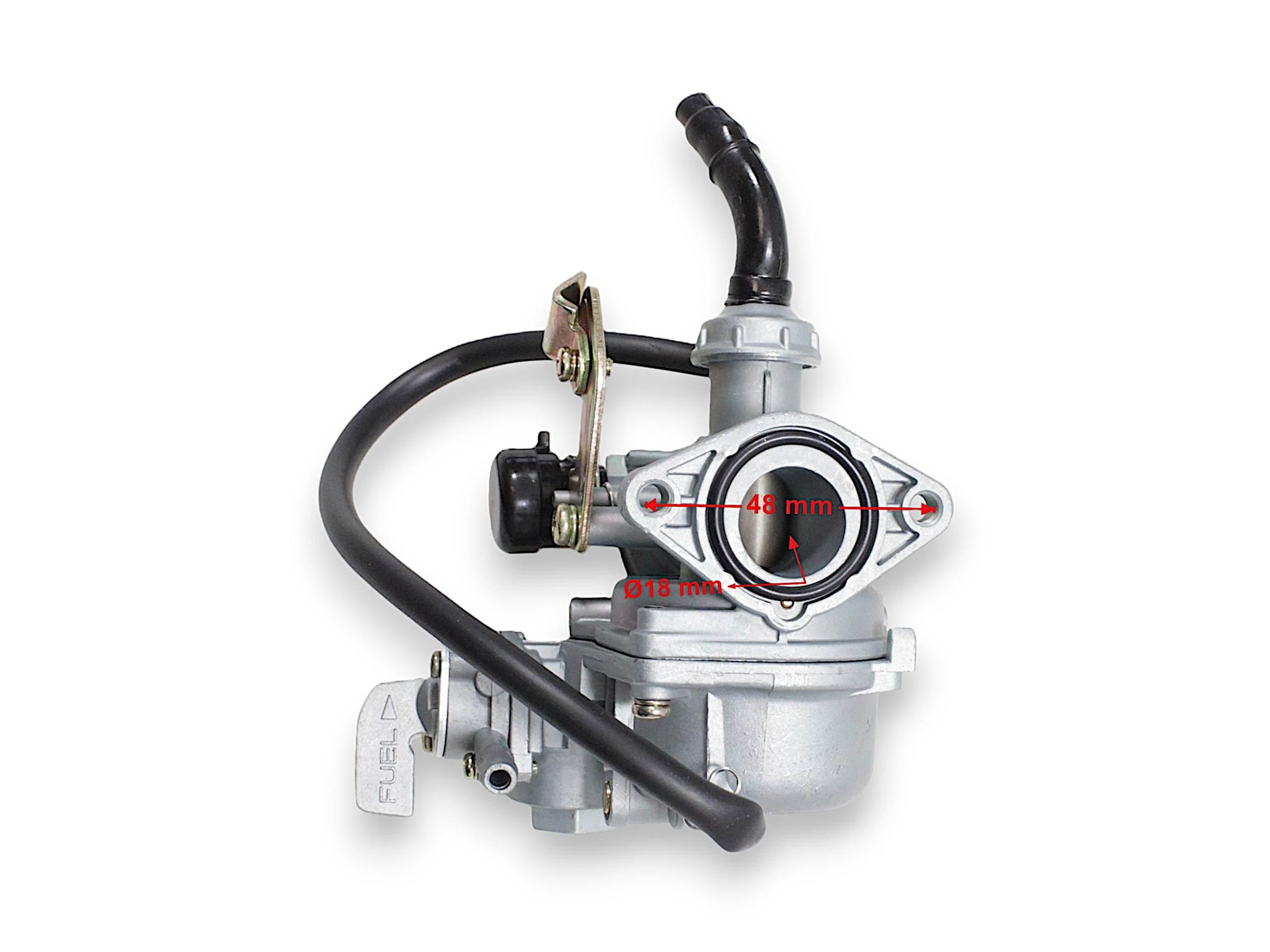 Gaźnik power force z kranikiem atv 110 pz19 ssanie na linkę PF 12 164 0093