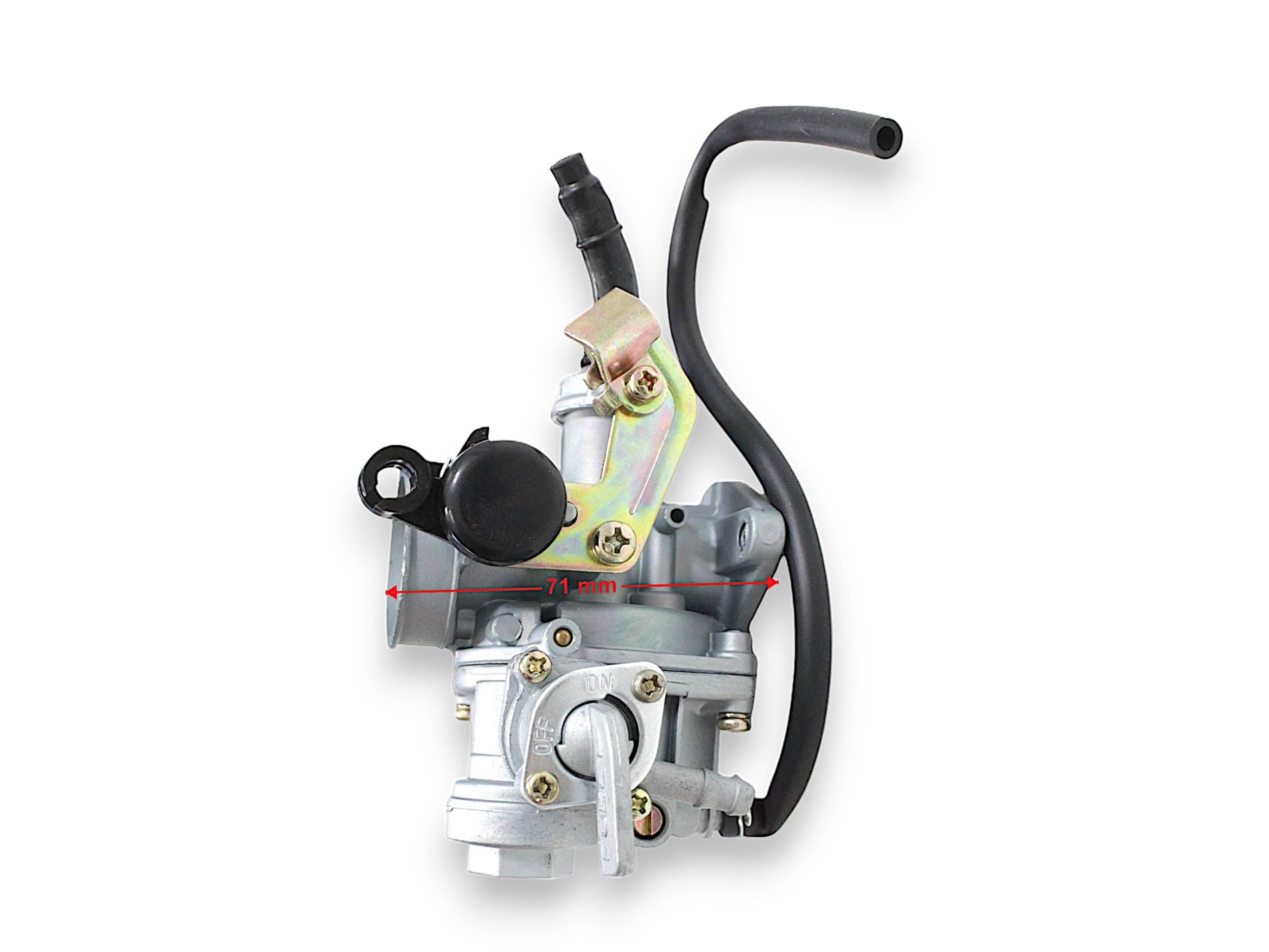 Gaźnik power force z kranikiem atv 110 pz19 ssanie na linkę PF 12 164 0093 - zdjęcie 2