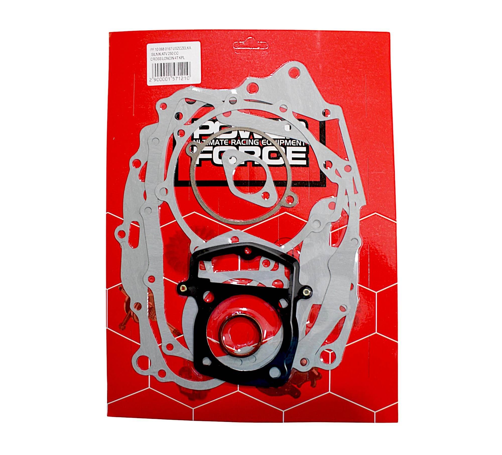 Komplet uszczelek silnika power force atv 250 cross loncin 4t - zdjęcie 2