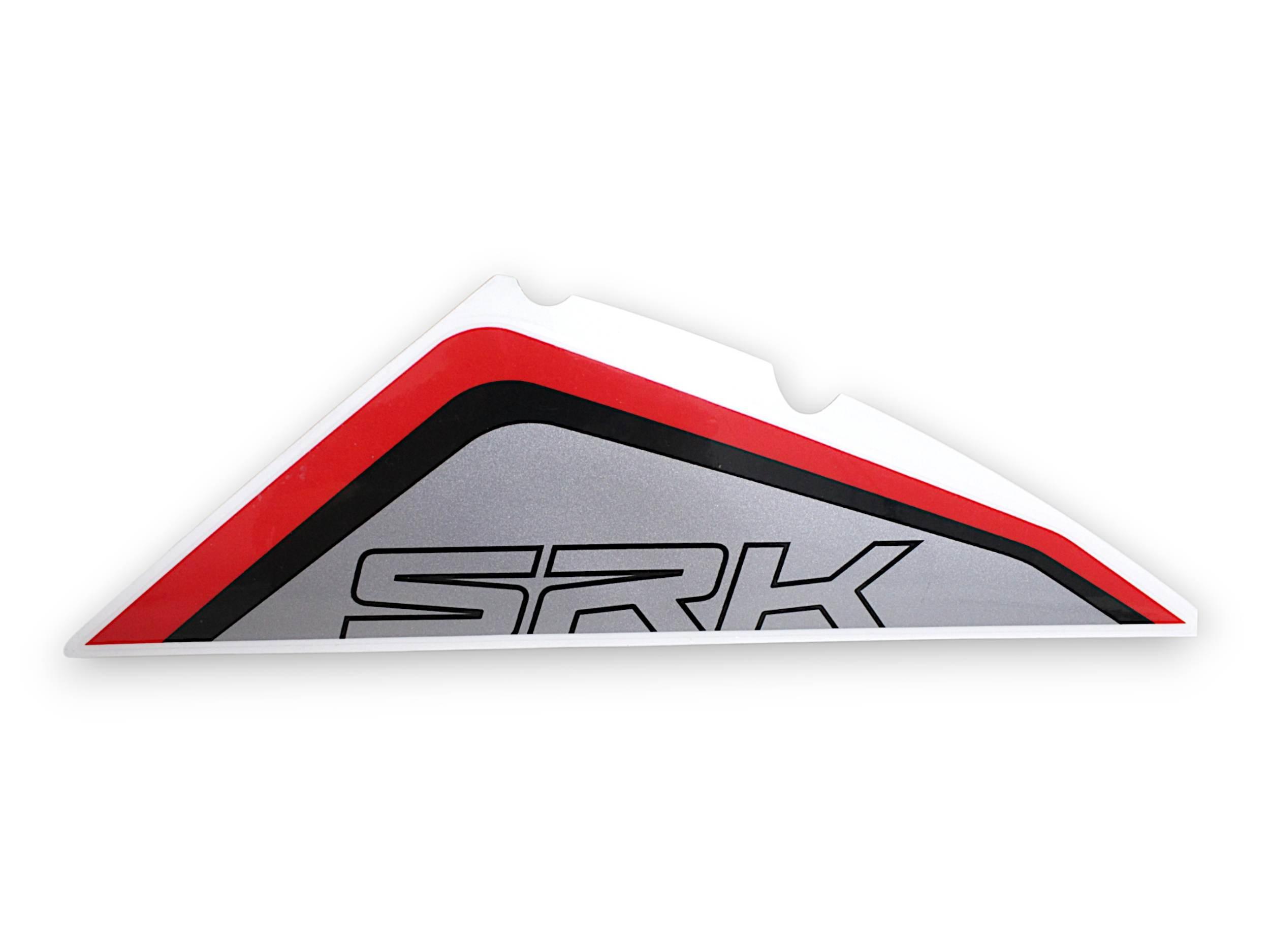 Naklejka prawej przedniej owiewki dolna srk125r 05522LA1BW00-QJ