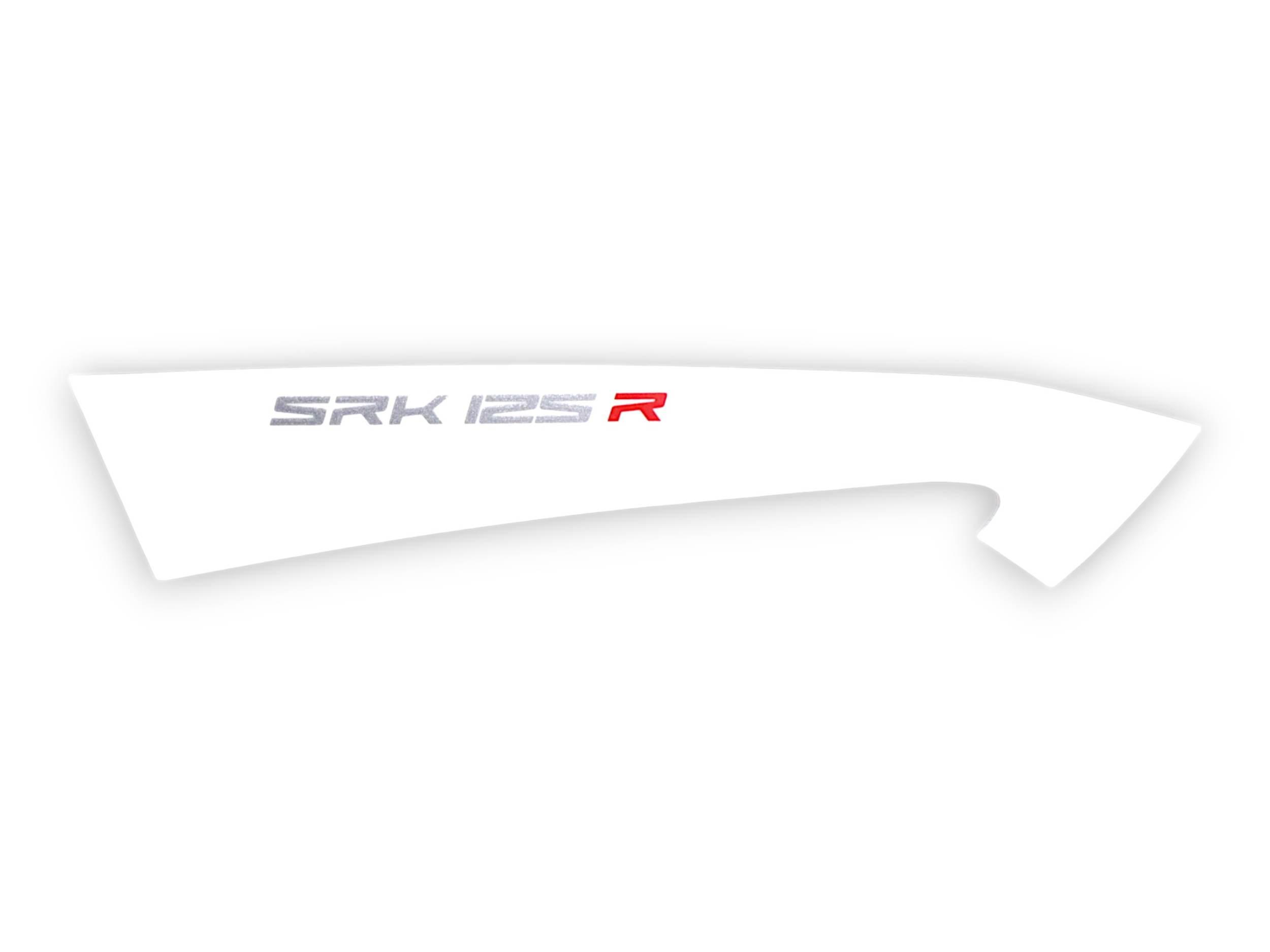 Naklejka prawej tylnej osłony dolna srk125r 05572U54BW00-QJ