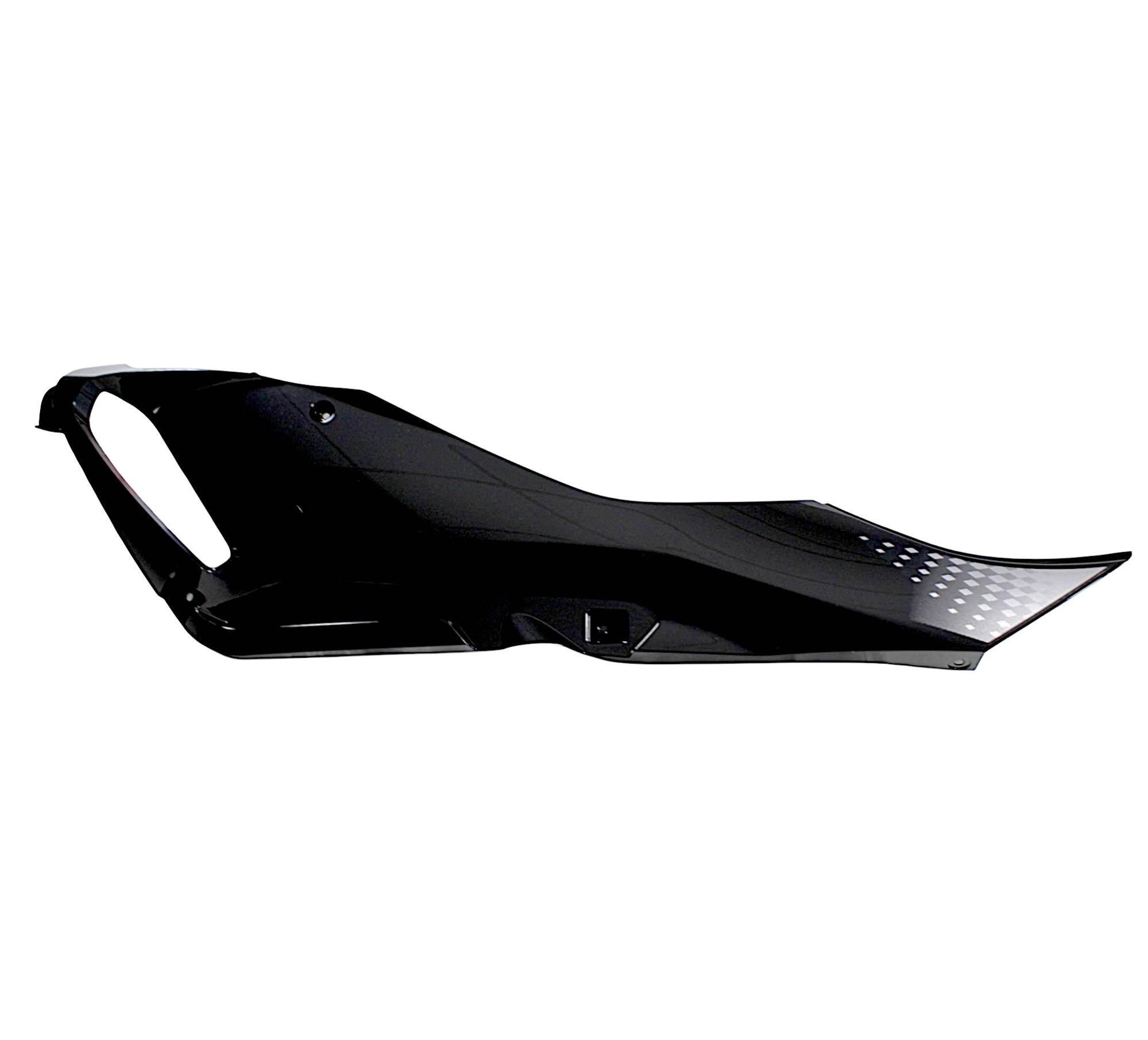 Osłona lewa czarna z naklejką srk125r 65601N49016Z-QJ