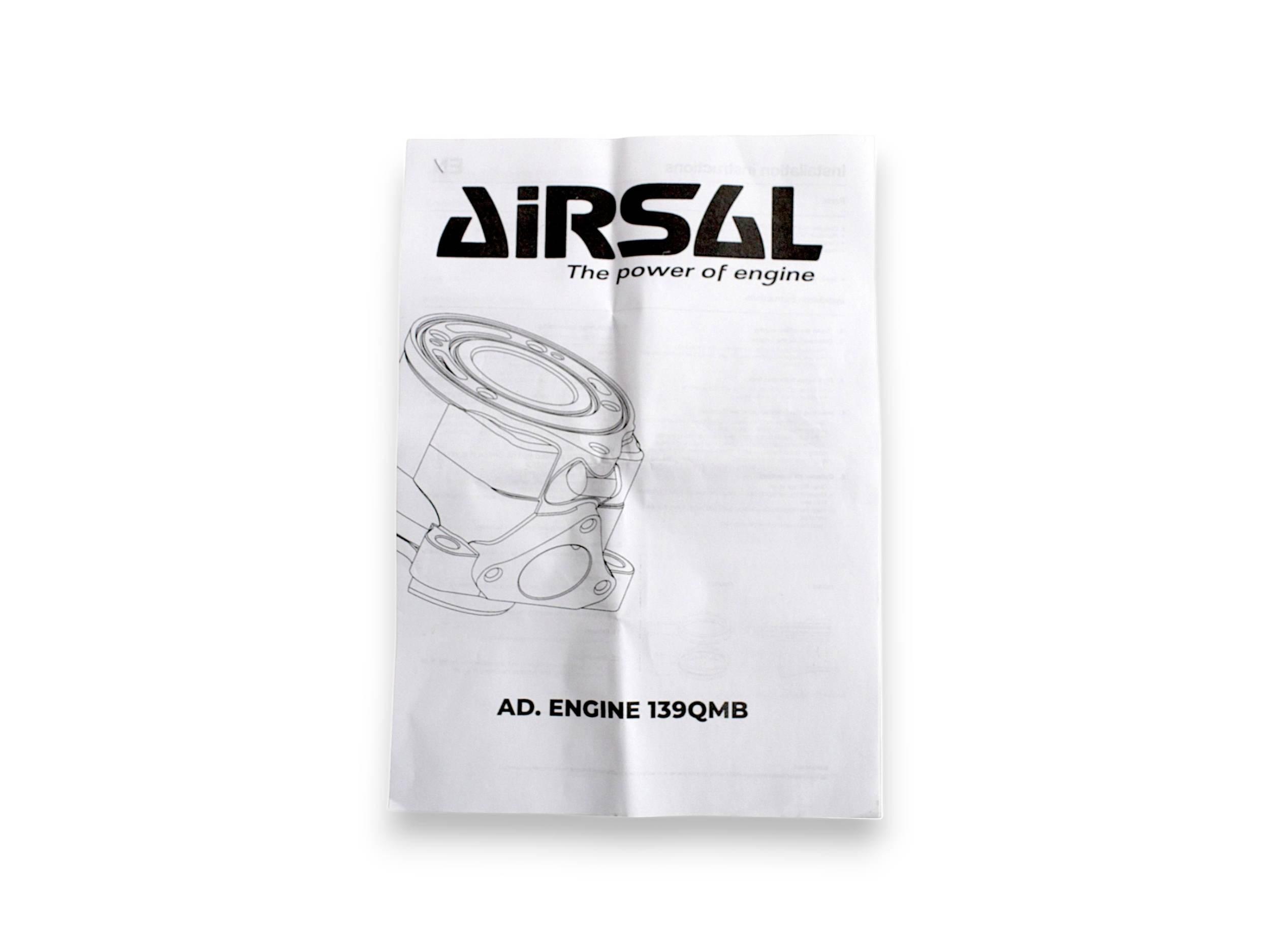 Cylinder nicasilowy airsal gy6 50 4t 50cc CNA02350439