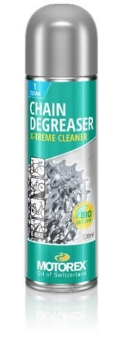 Spray do czyszczenia łańcucha motorex bike chain 500 ml 309004