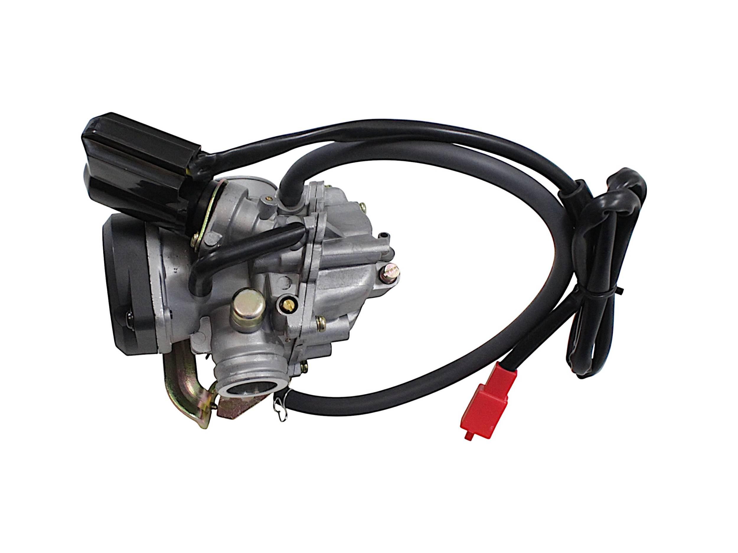 Gaźnik power force gy6 4t 50 ccm plastikowa pokrywka PF 12 164 0094 - zdjęcie 2