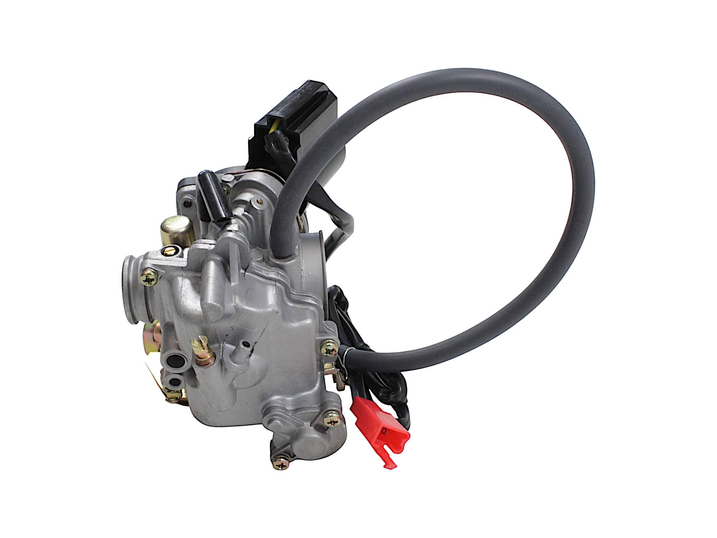 Gaźnik power force gy6 4t 50 ccm plastikowa pokrywka PF 12 164 0094 - zdjęcie 5