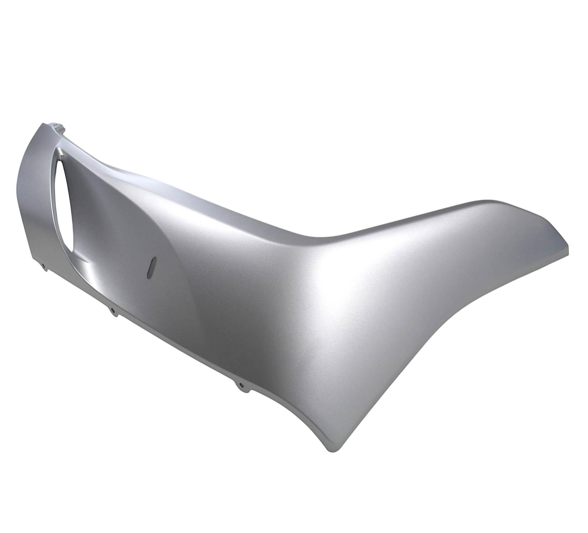 Próg podłogi prawy srebrny mtx125 65409L81S600-QJ - zdjęcie 2